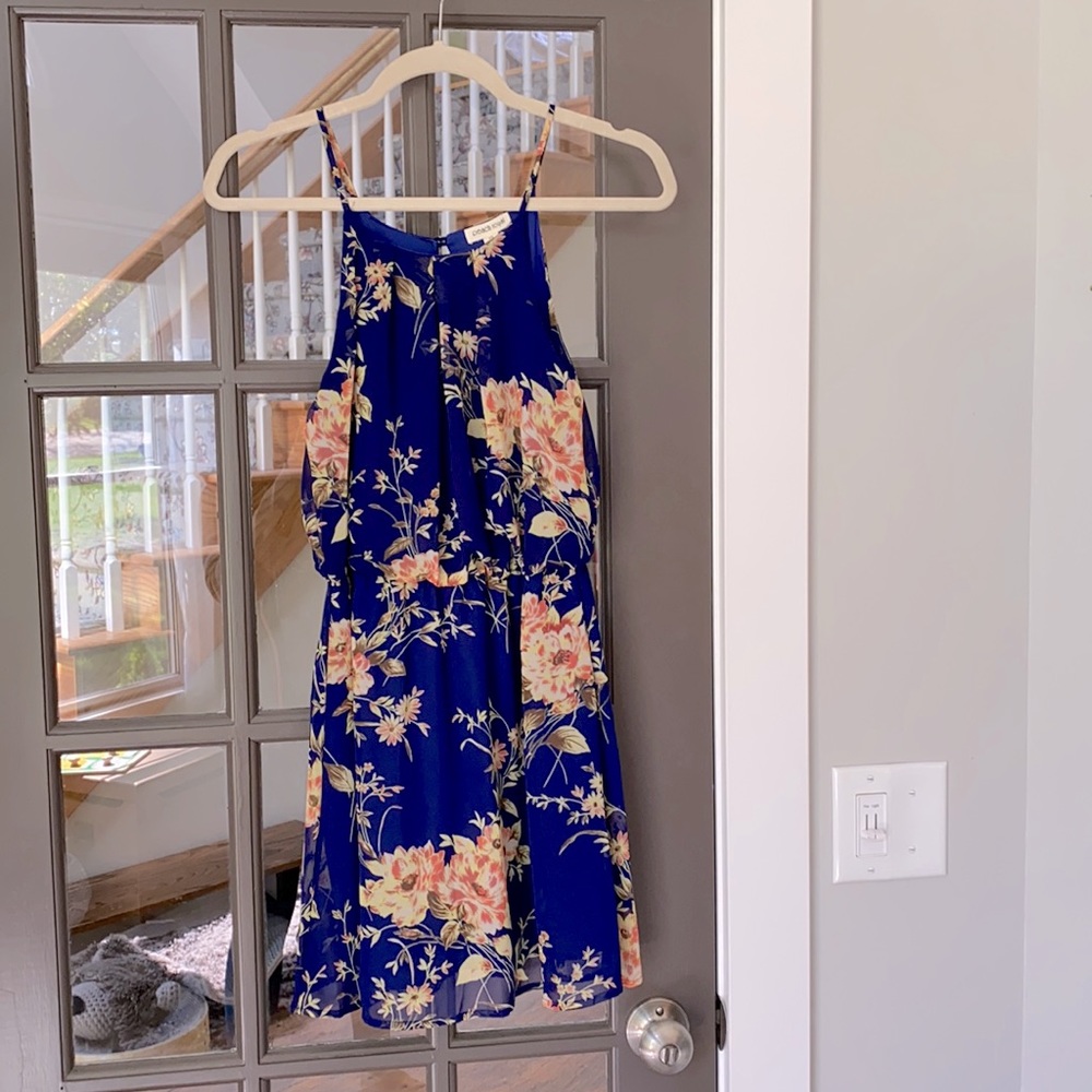 Peach royal dress size xs.